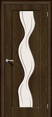Вираж-2 / Dark Barnwood / Art Glass